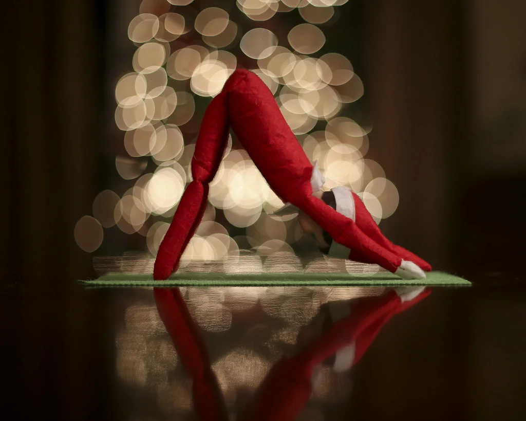 Elf on the Shelf Yoga