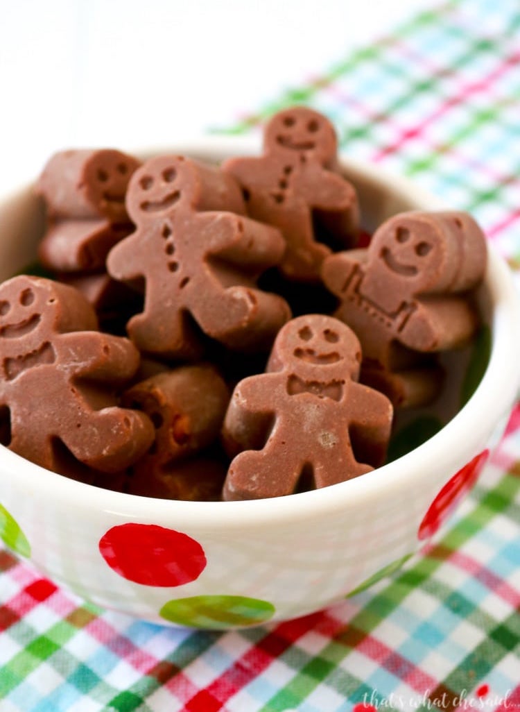 5 Minute Gingerbread Fudge