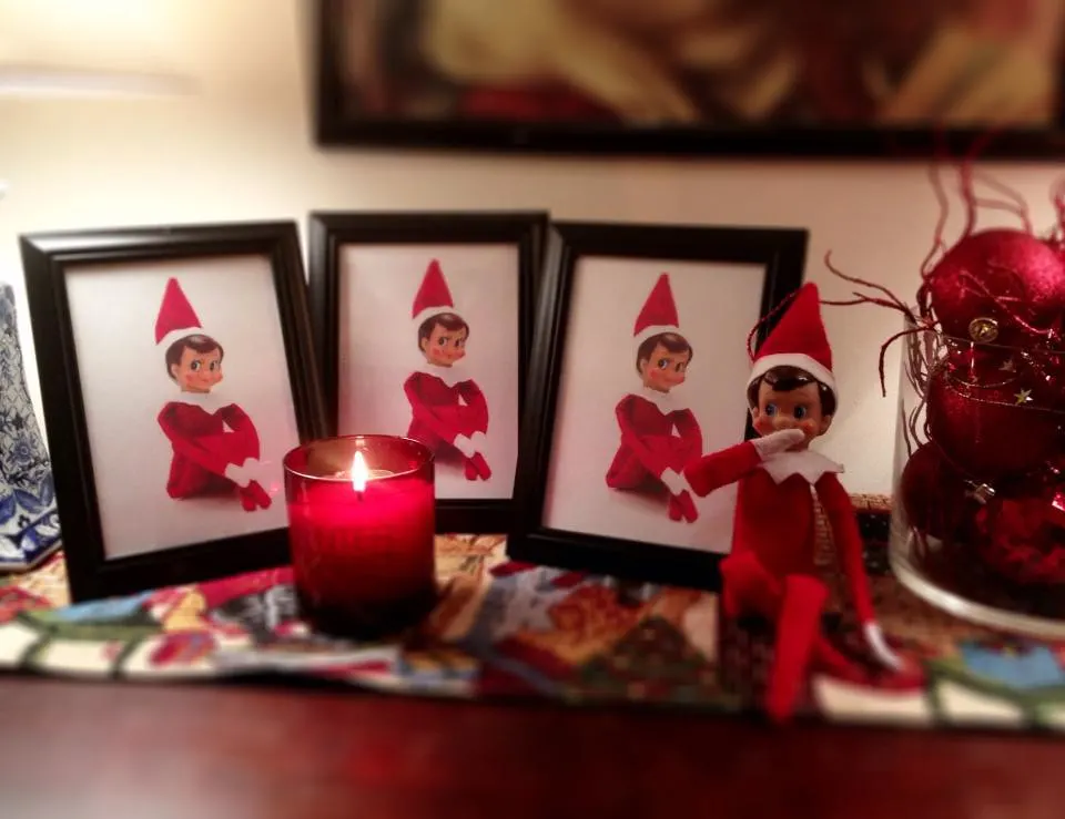 So vain elf on the shelf