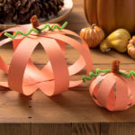 DIY paper pumpkins