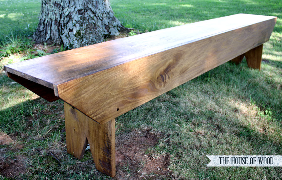 DIY pottery barn warner bench