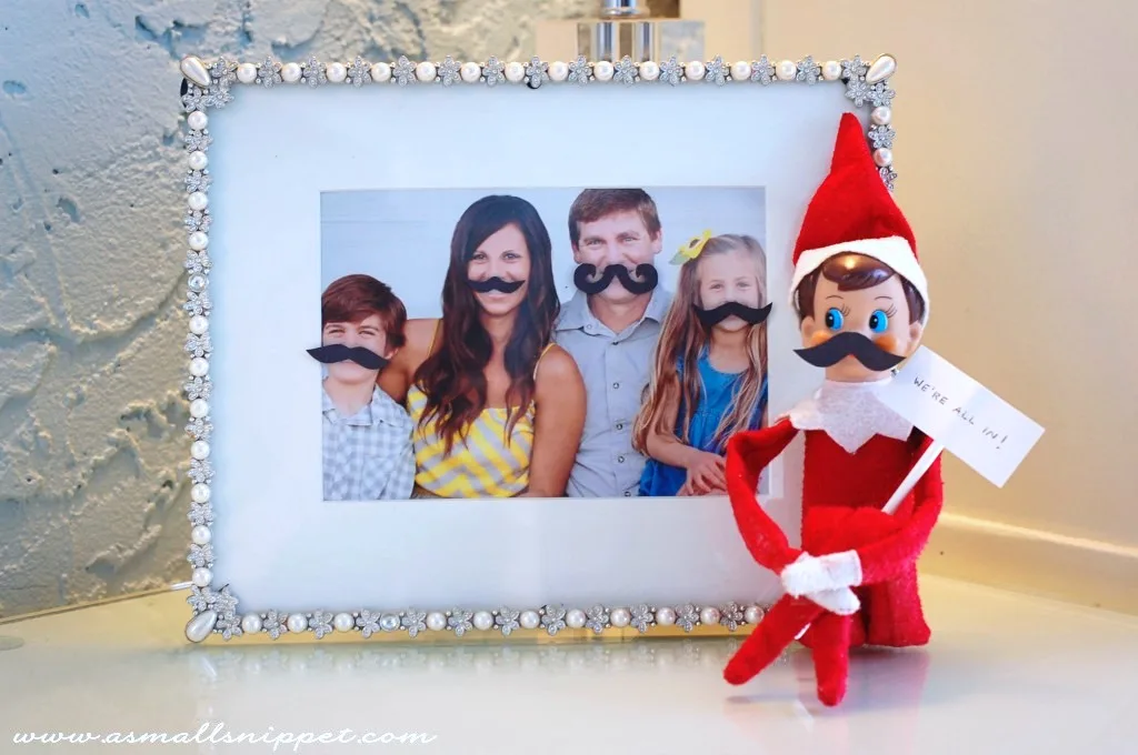 Elf on the Shelf Silly Mustaches