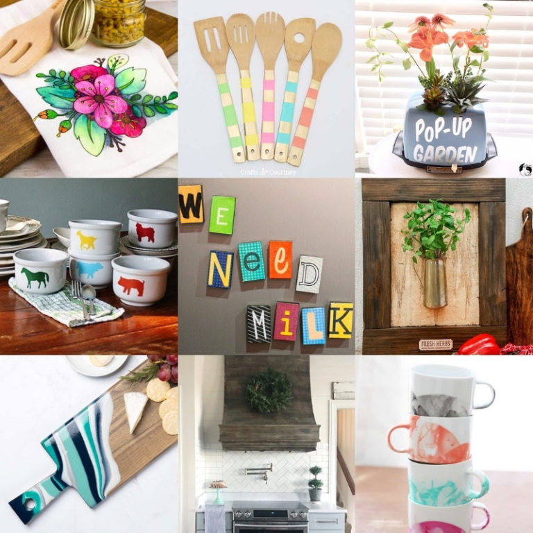 Kitchen Crafts - Add Personality on a Budget