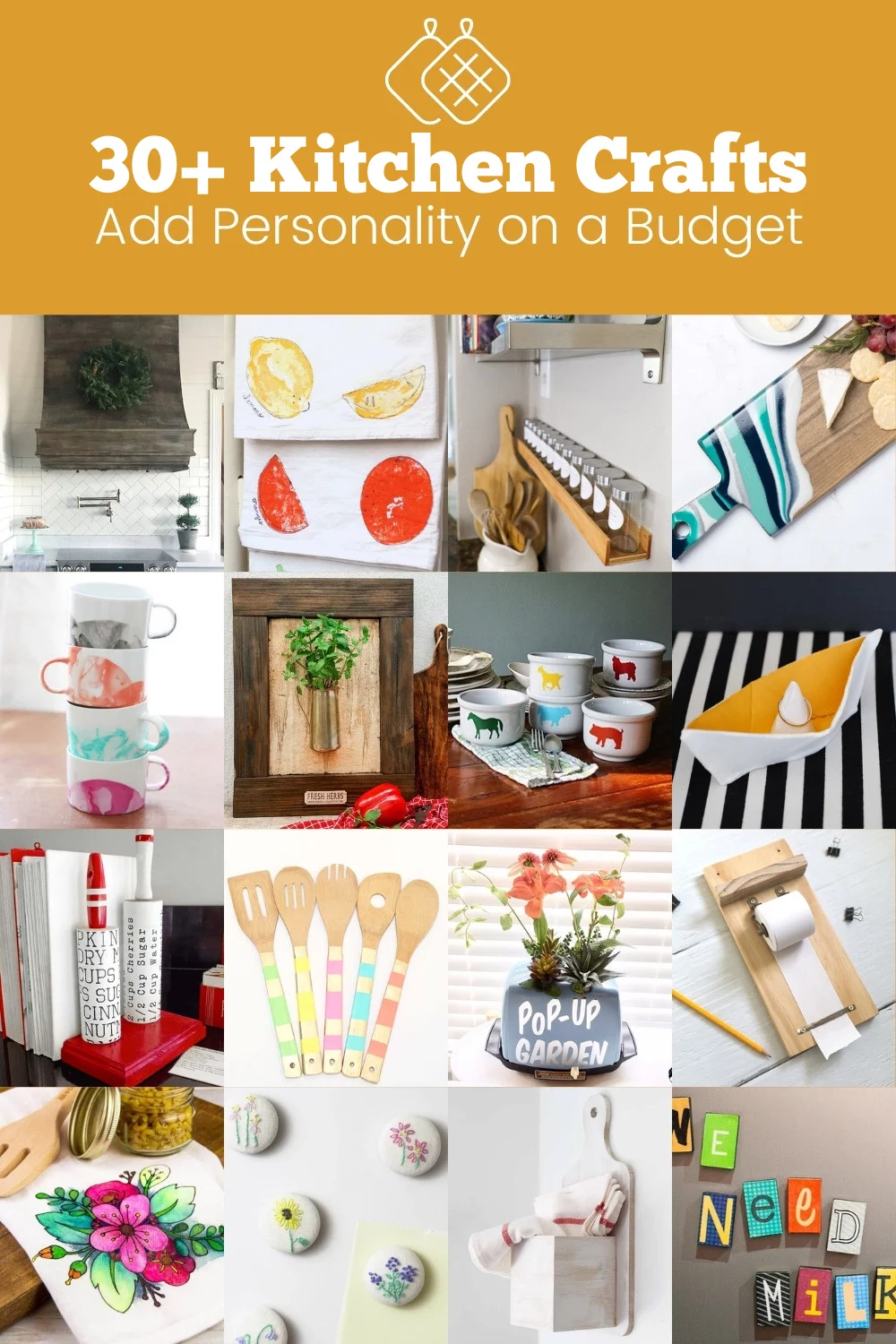 Kitchen Crafts: 30+ Ways to Add Personality - DIY Candy