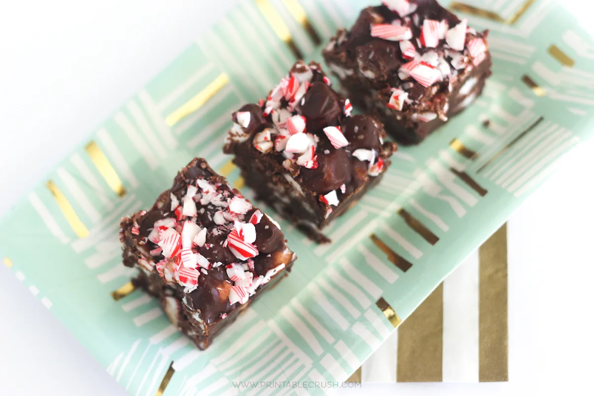 Peppermint Hot Chocolate Fudge Recipe