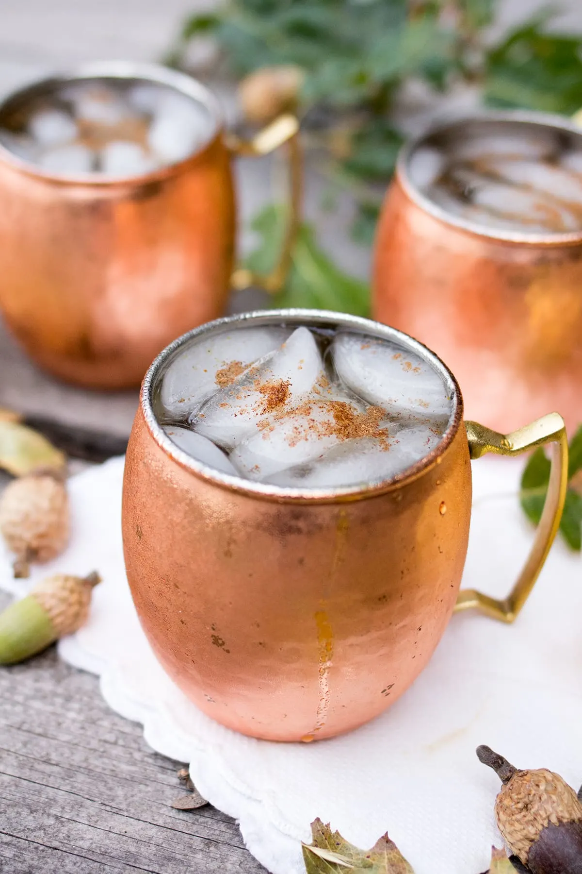 Pumpkin Spice Moscow Mules