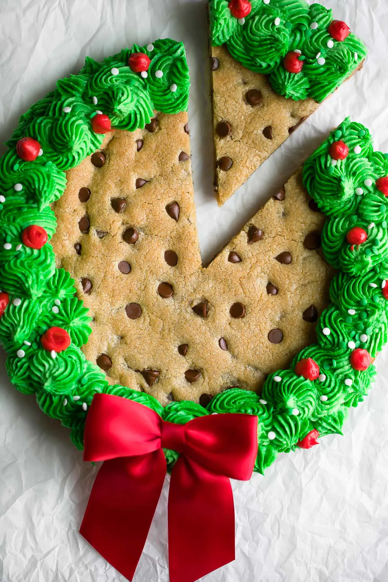 Christmas Cookie Cake Dessert