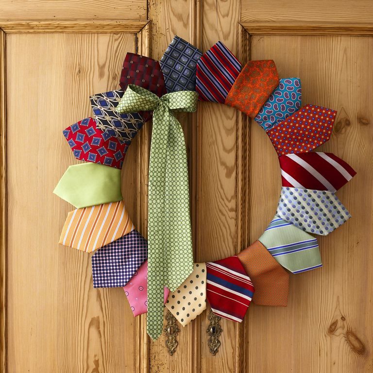 christmas wreath ties