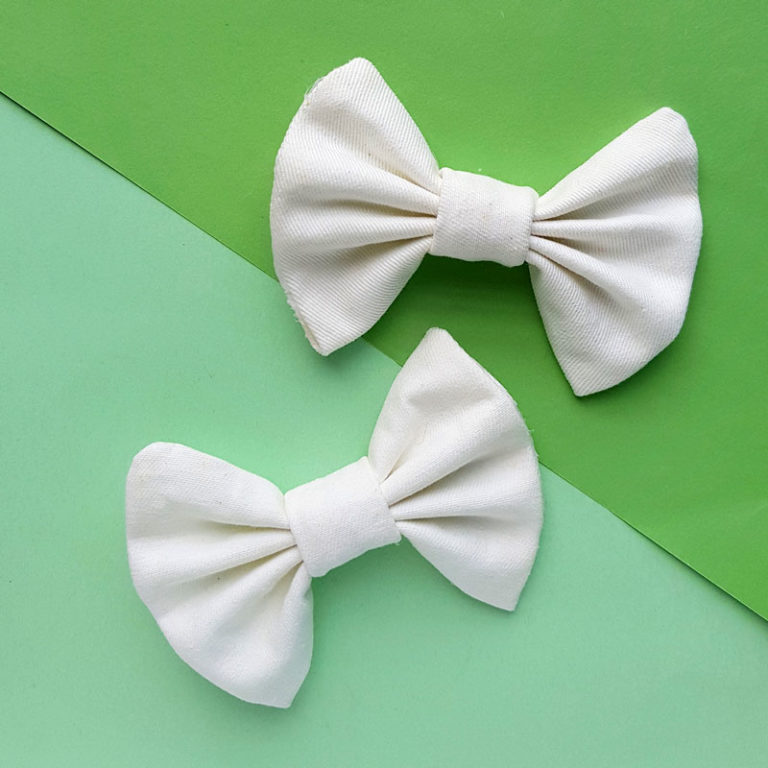 diy fabric bow beginner sewing tutorial