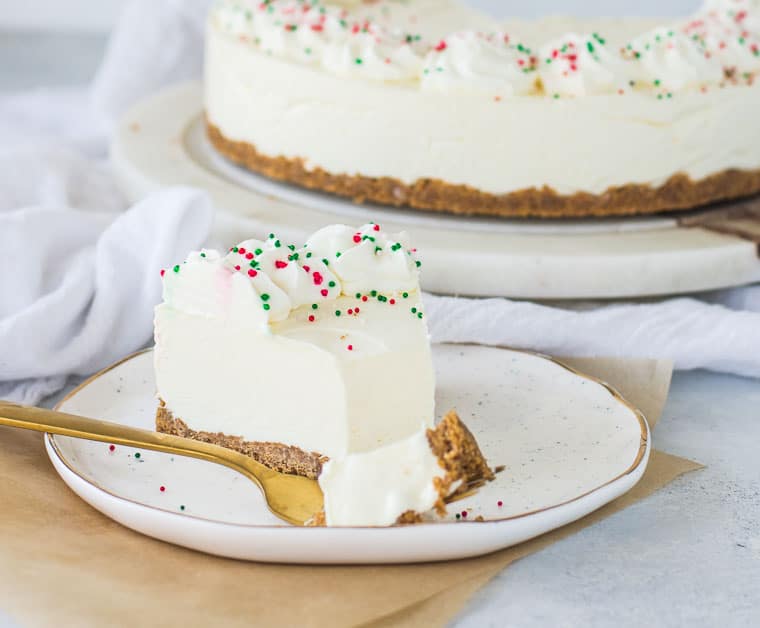 Eggnog Cheesecake