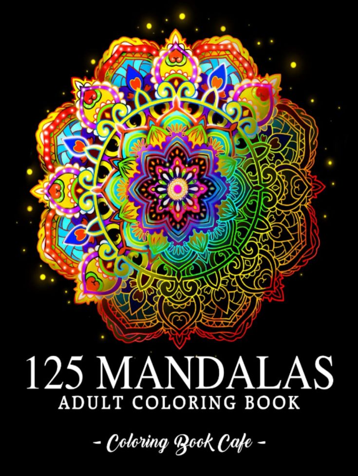 B-THERE Adult Coloring Books - Set of 4 Coloring Books | Over 125 Different  Designs Combined