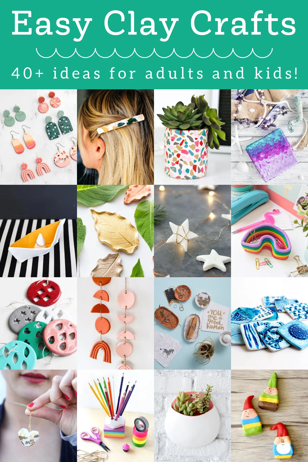 25 Top and Easy-to-do DIY Clay Crafts for Kids & Adults