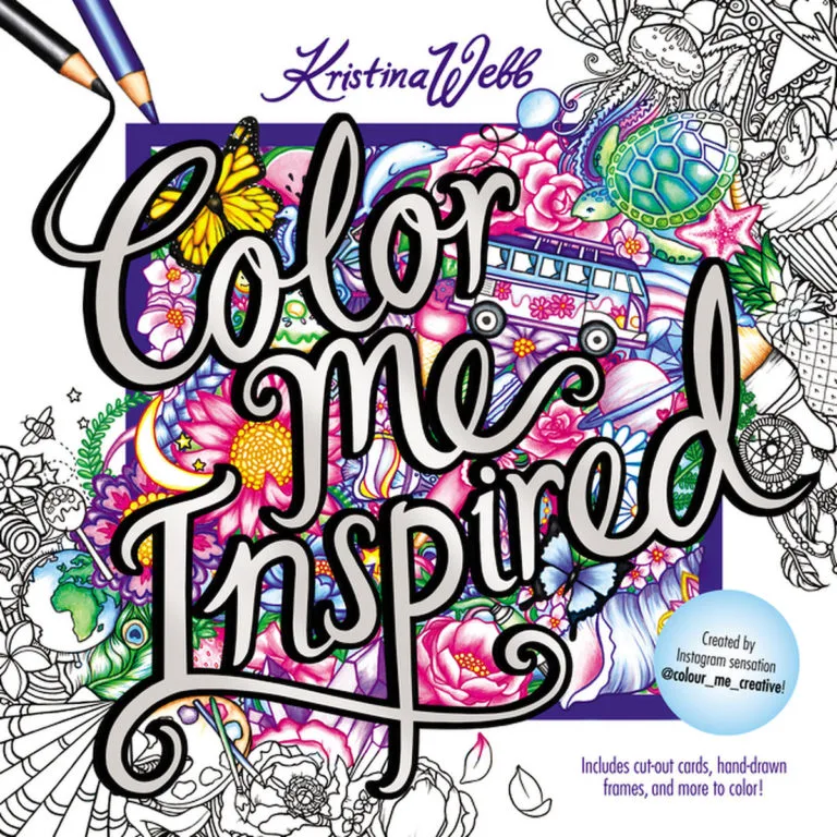 Color Me Inspired Coloring Book