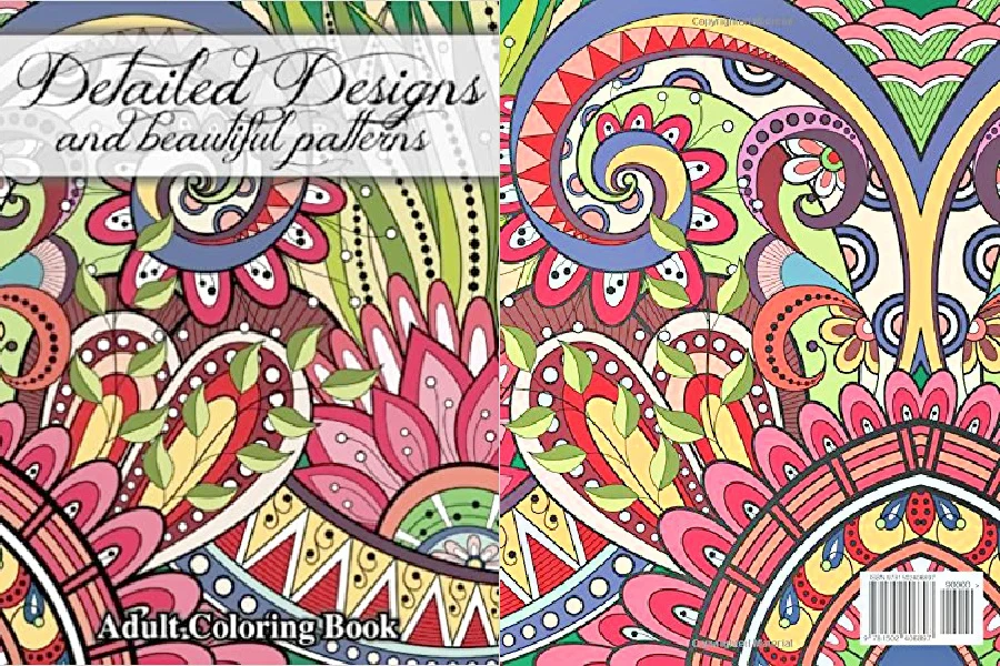 Detailed Designs and Beautiful Patterns coloring book