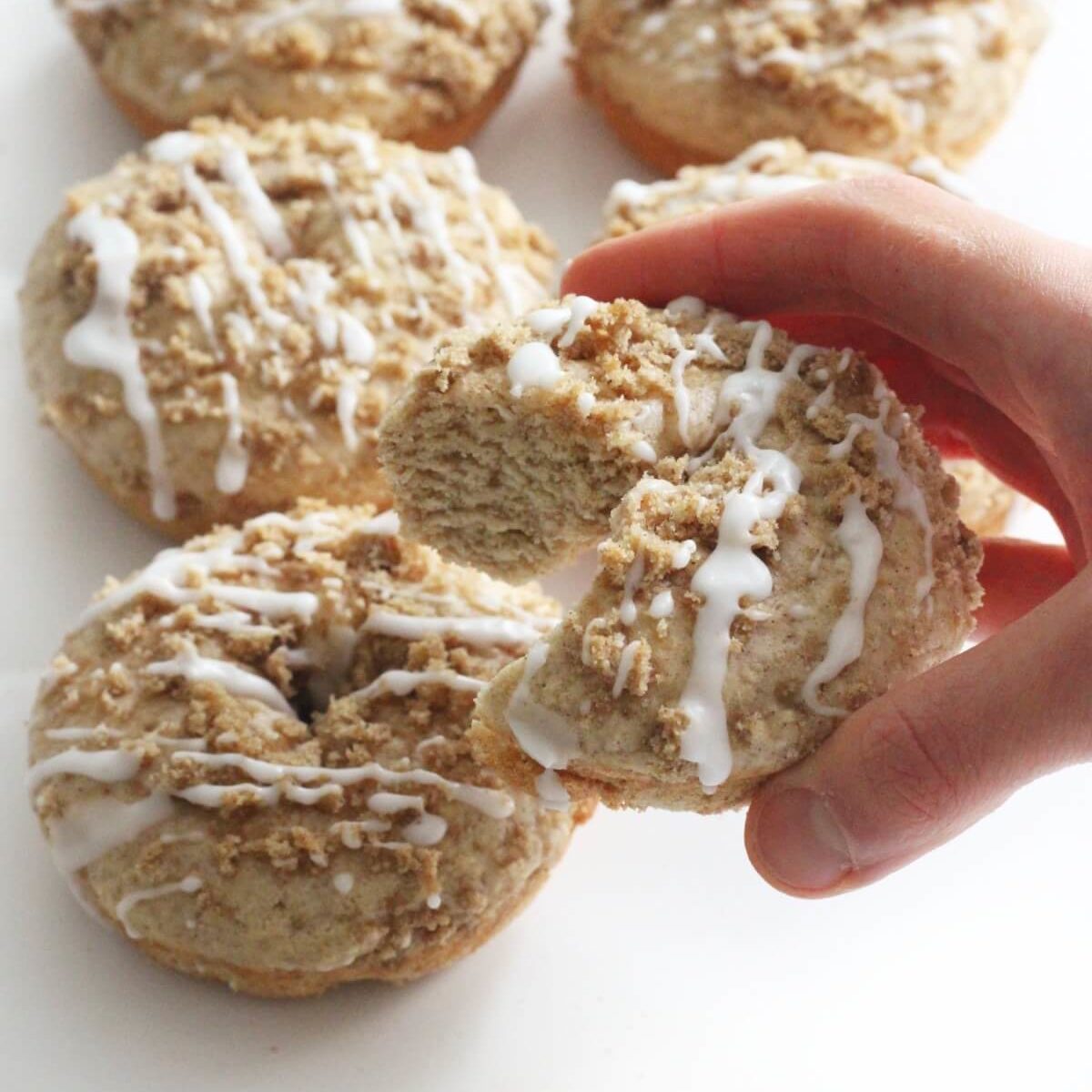 Gluten-Free Coffee Cake Baked Doughnuts