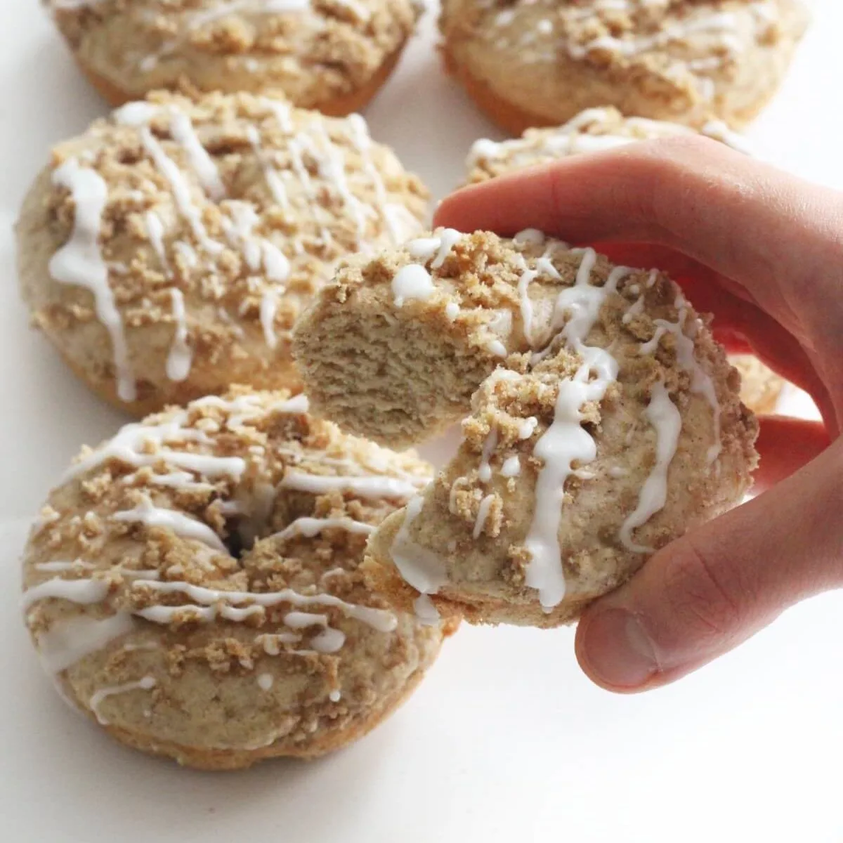 Gluten-Free Coffee Cake Baked Doughnuts