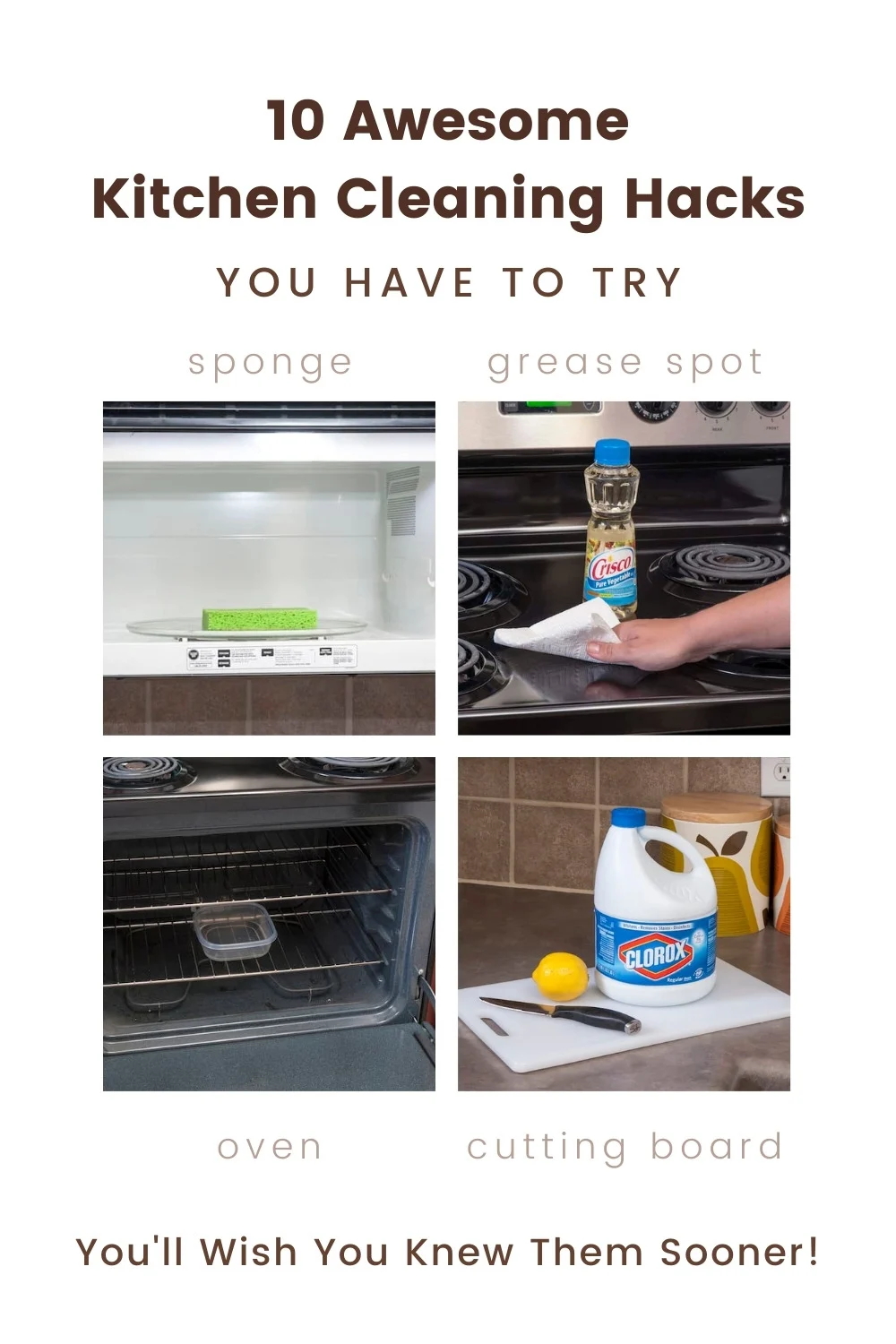 10 Cleaning Hacks YOU Want To Know!