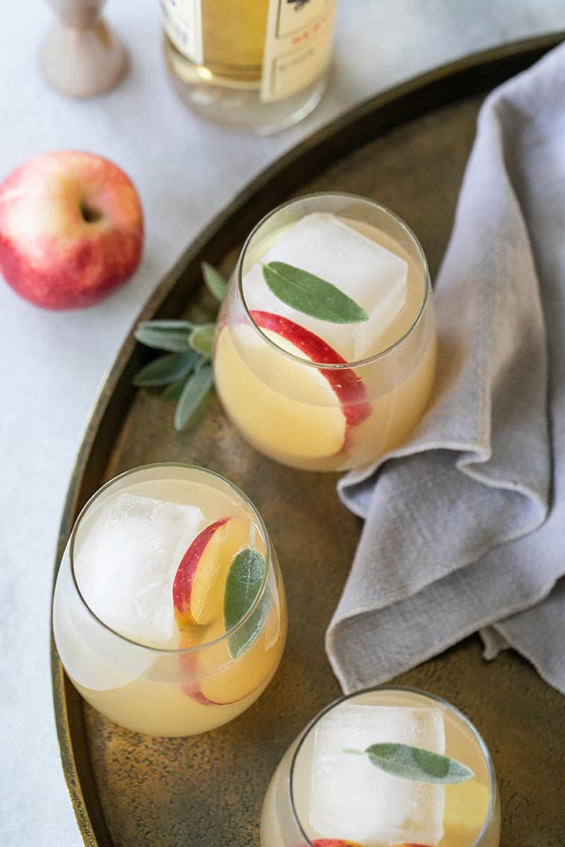 Apple & Ginger Wine Spritzer Recipe