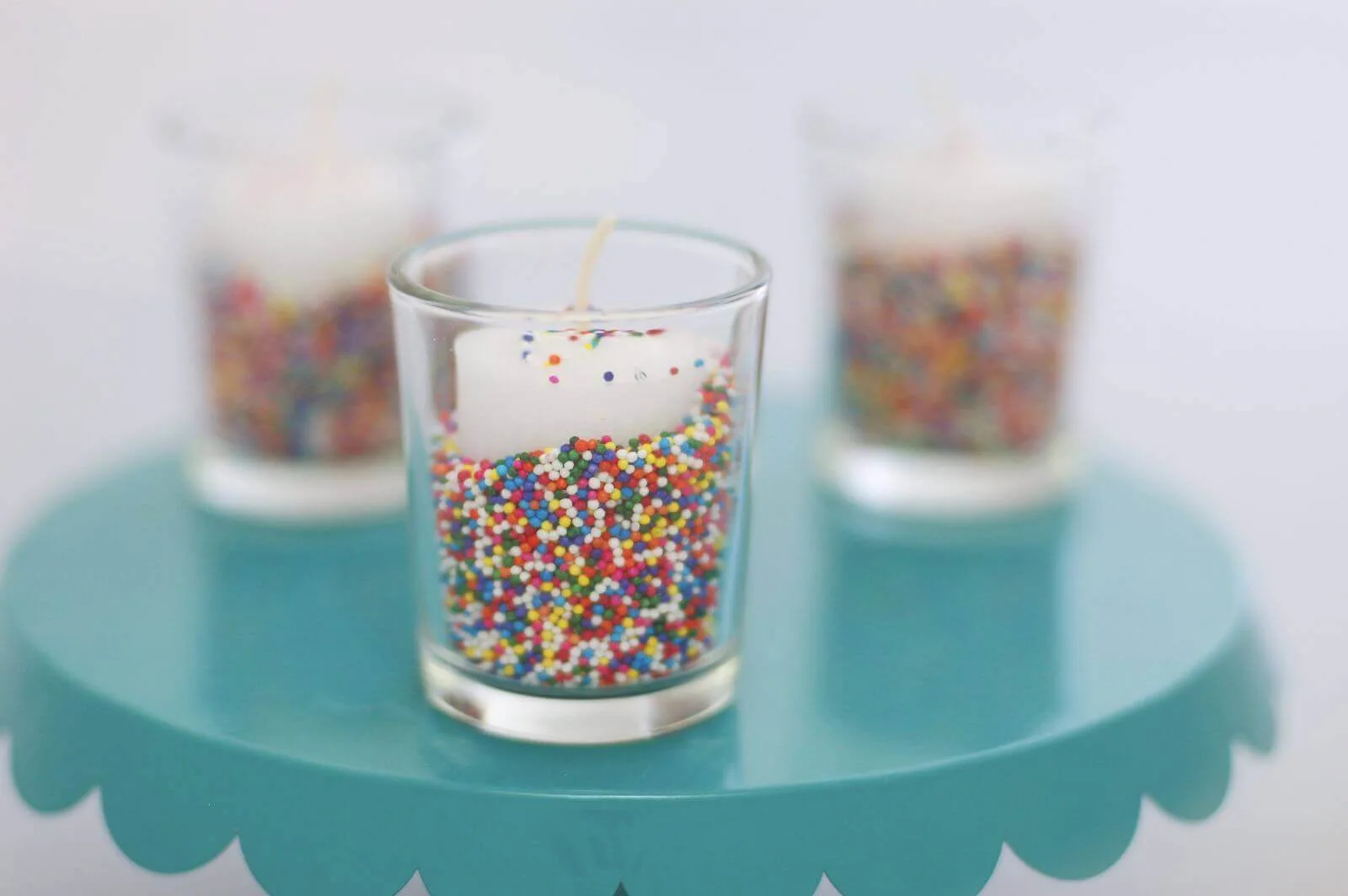 sprinkle votive candle