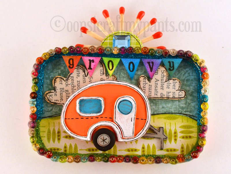 Altoid tin vintage camper creation