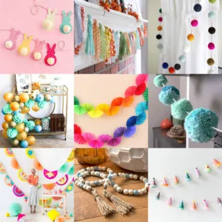 DIY Garlands for parties or decor feature image