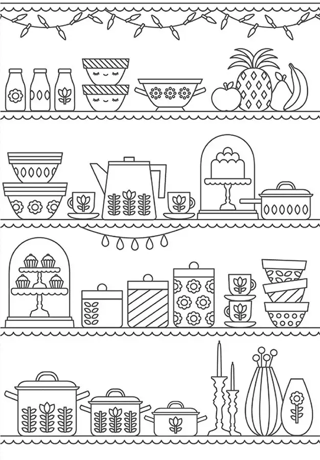 10 Best Kitchen Utensil Coloring Pages for Boys and Girls  Coloring pages  for boys, Coloring pages, Kitchen utensils