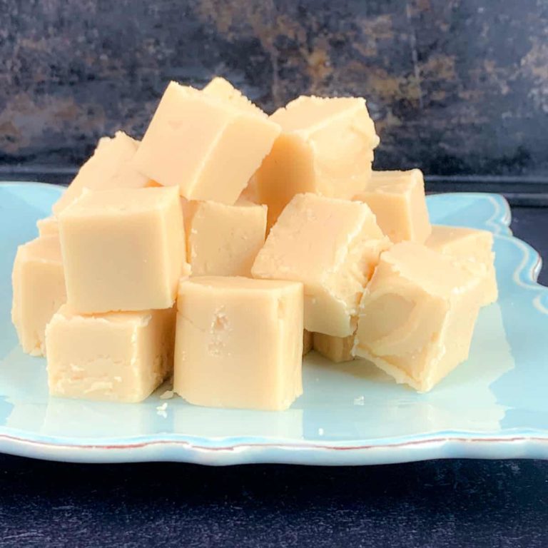 homemade old fashioned vanilla fudge