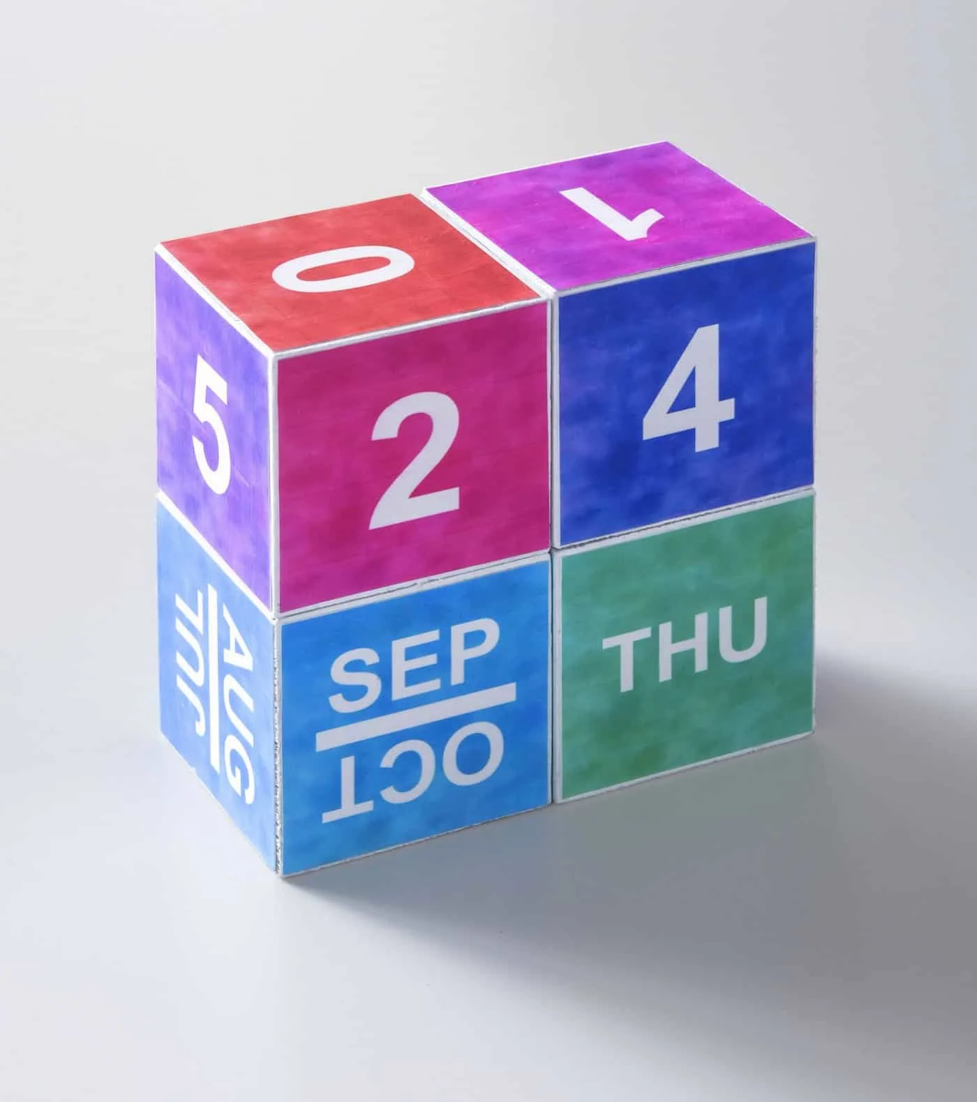 Perpetual Calendar Blocks