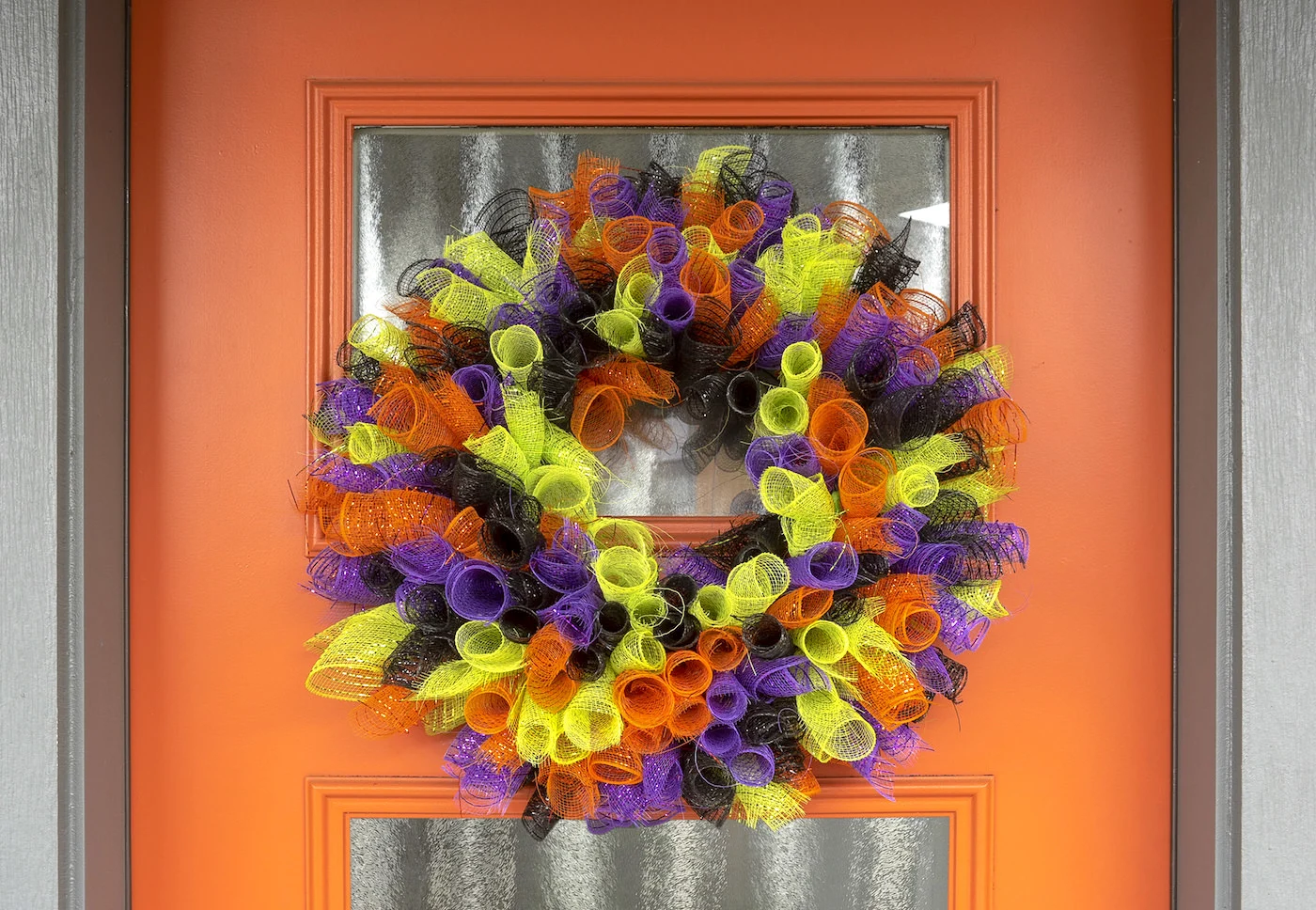 halloween deco mesh wreath