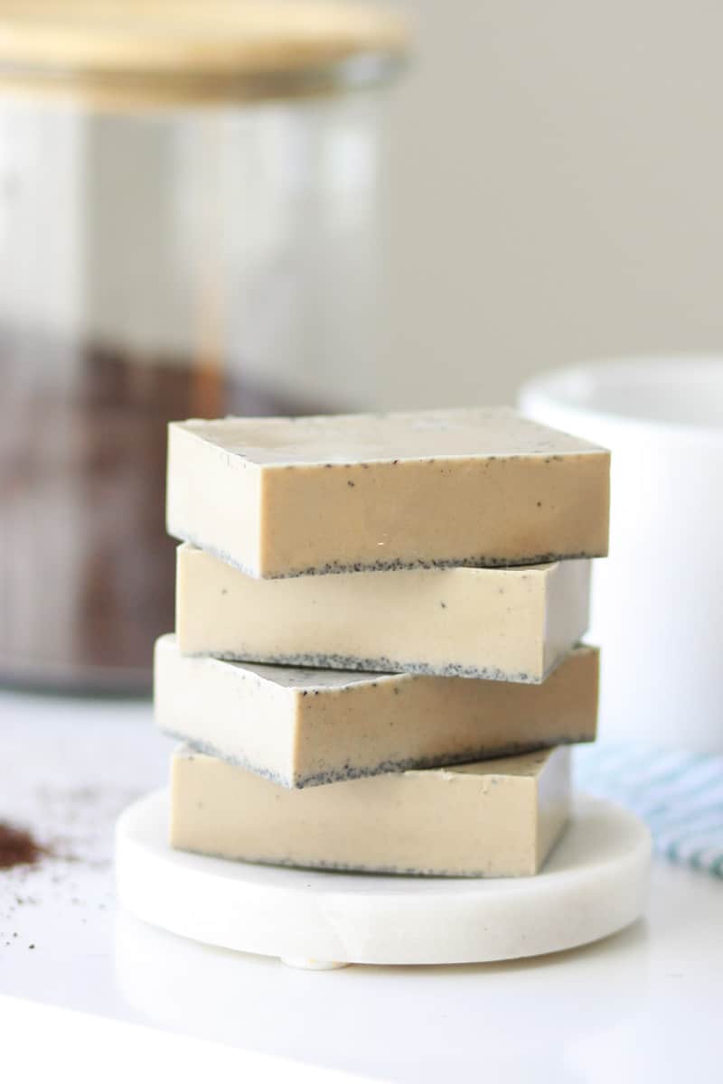 homemade coffee soap melt and pour recipe