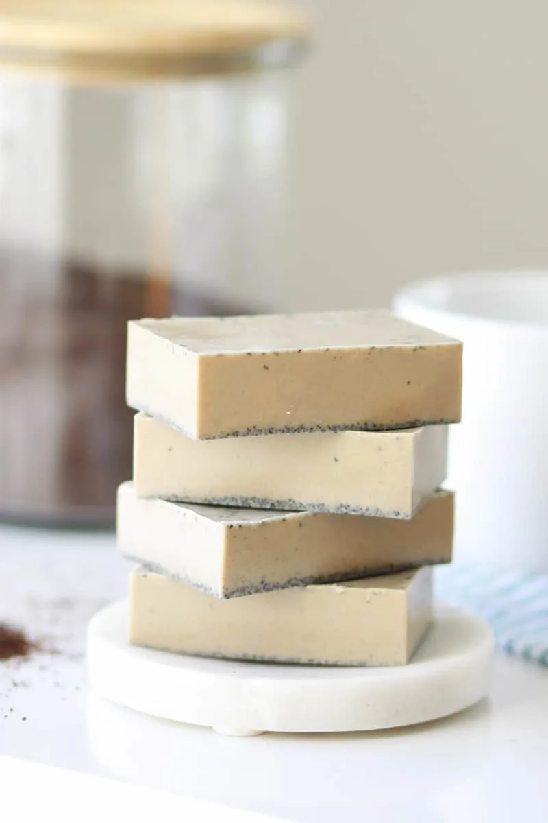 homemade coffee soap melt and pour recipe