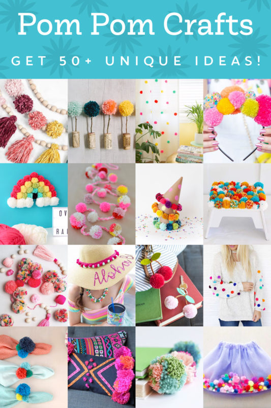 Whimsical World of Pom Pom Crafts: Easy Projects for Everyone - DIY Candy