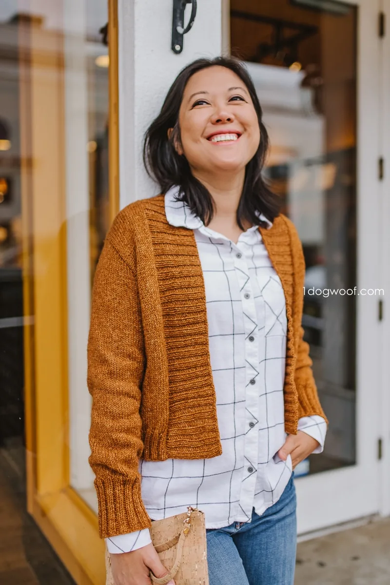 firefly cardigan knit