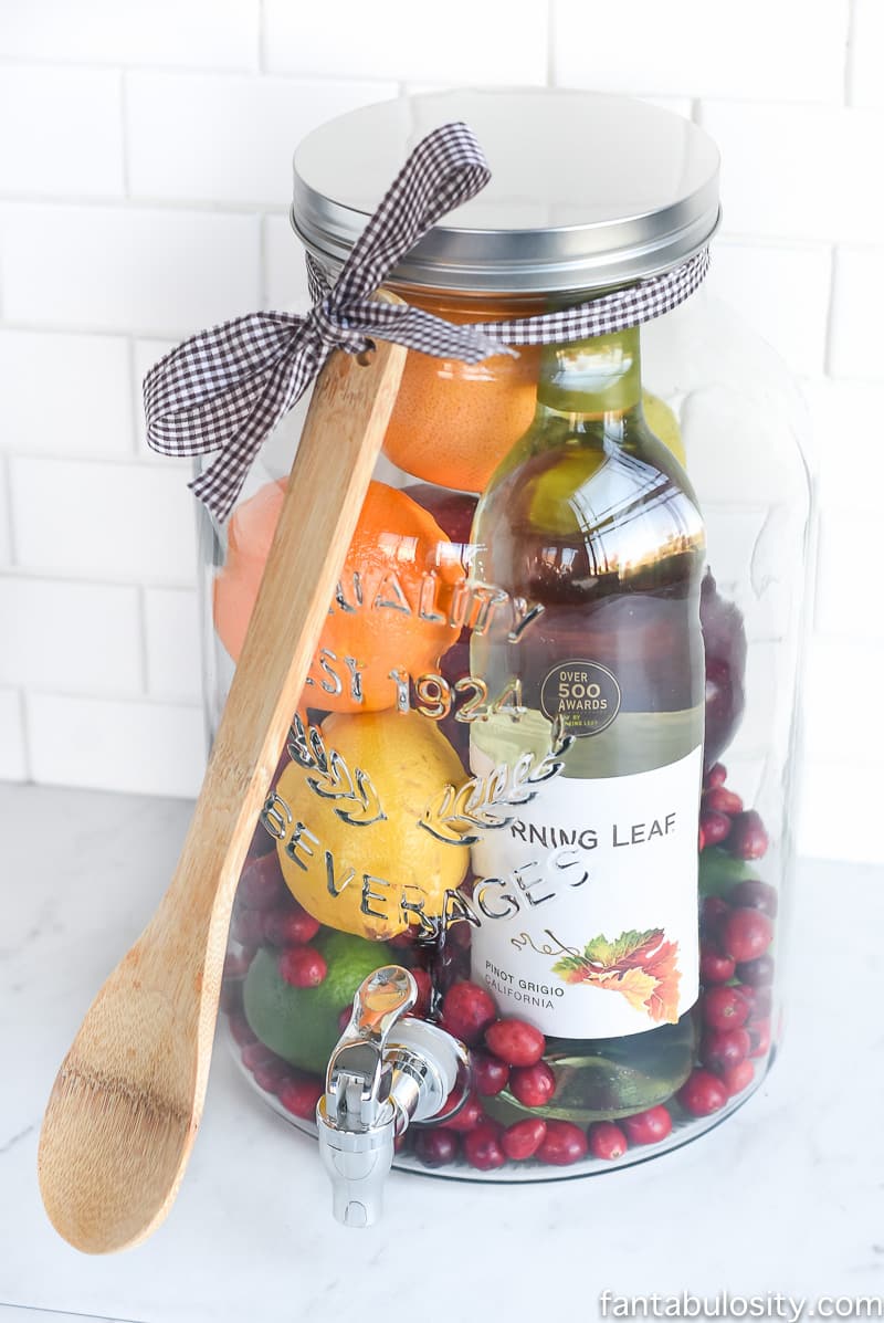 DIY Christmas gift Sangria