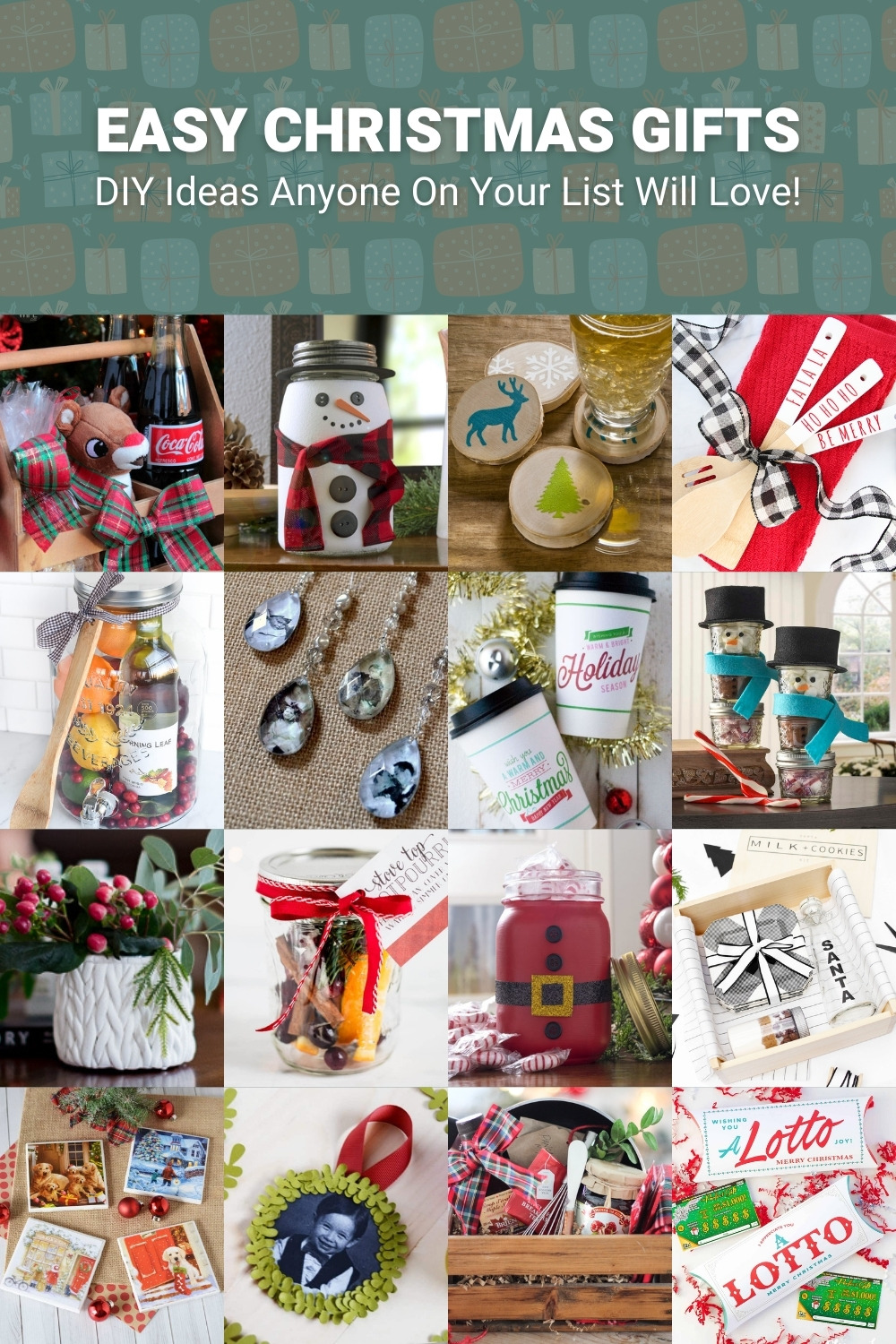 Easy and Affordable Homemade Christmas Gift Ideas
