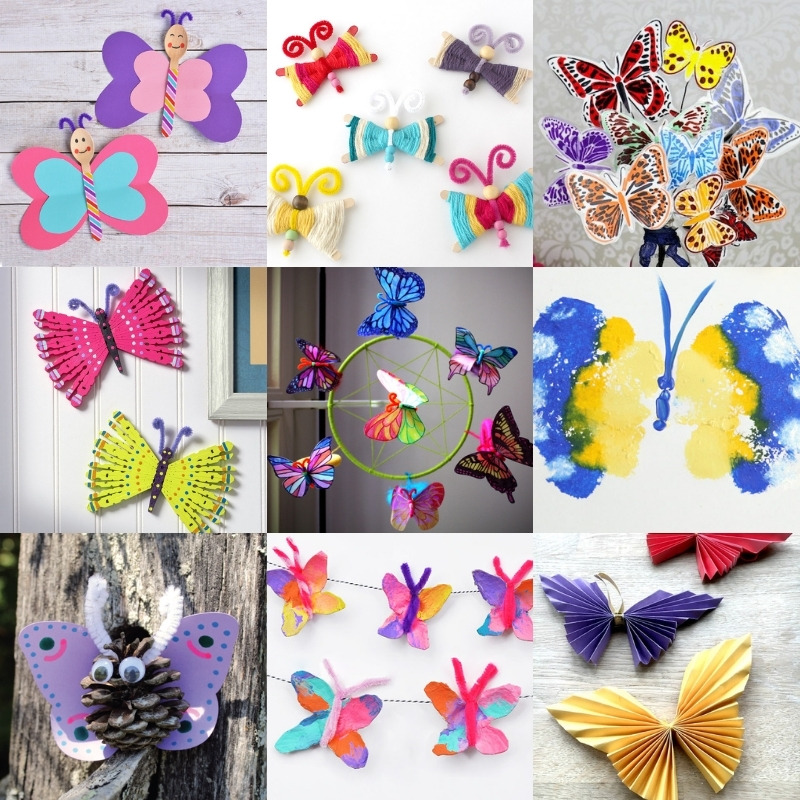 How to Make a Paper Butterfly /3D Butterfly/ DIY crafts: Paper BUTTERFLY  (very easy) 
