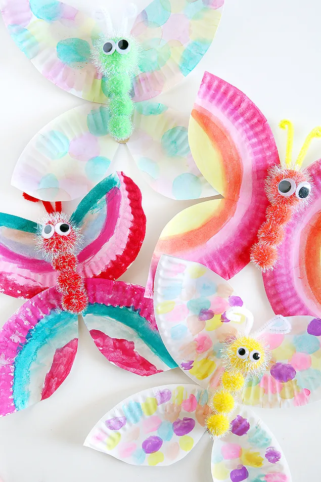 Butterfly Crafts Kids Will Love to Make - Craft Play Learn