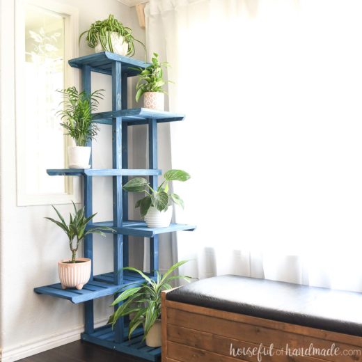 DIY Plant Stands: 25+ Creative Ideas with Free Plans - DIY Candy