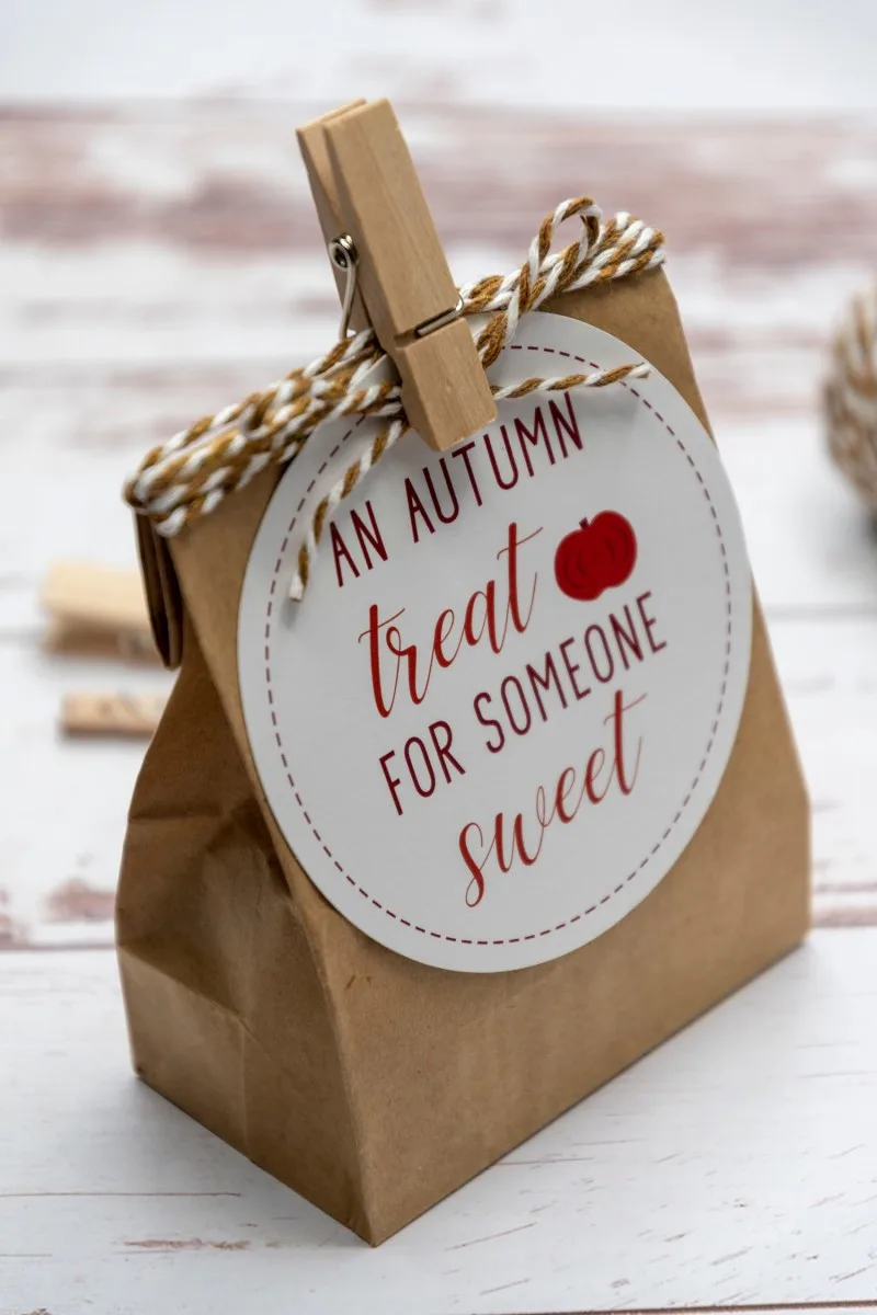 free printable autumn treat bag tags