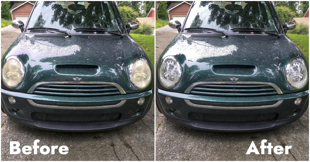 How To Restore Headlights Quick & Easy with Headlight Lens