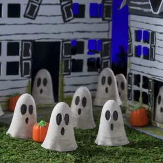 Make a Halloween village