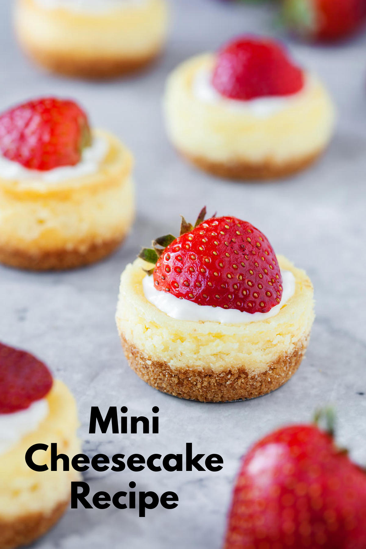 This Mini Cheesecake Recipe is Easy & Delicious
