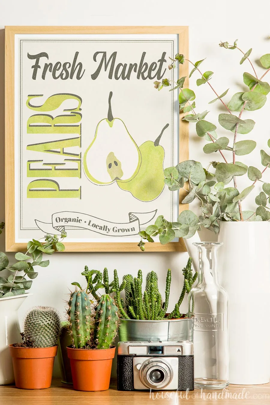 fresh pears fall printable