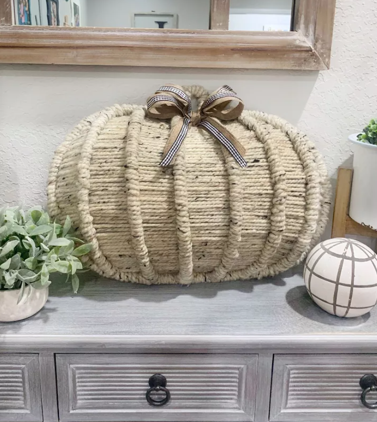 sweater weather pumpkin wreath diy