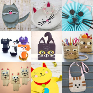 Cat crafts for kids