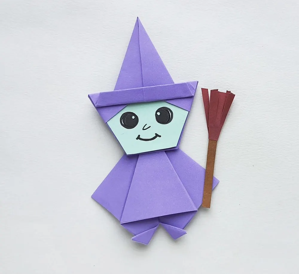 DIY witch origami