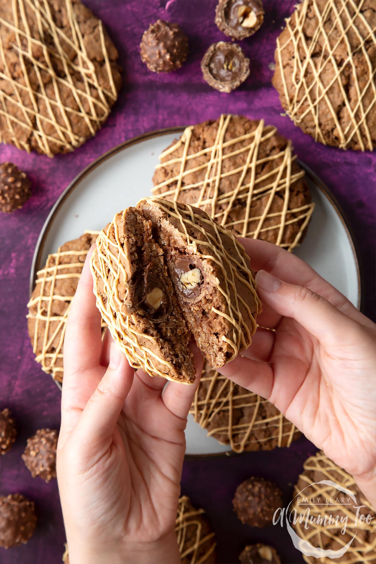 Ferrero Rocher cookies