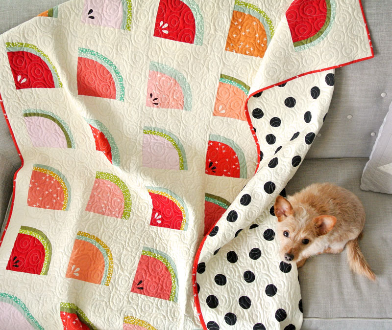 Mod Melons quilt pattern