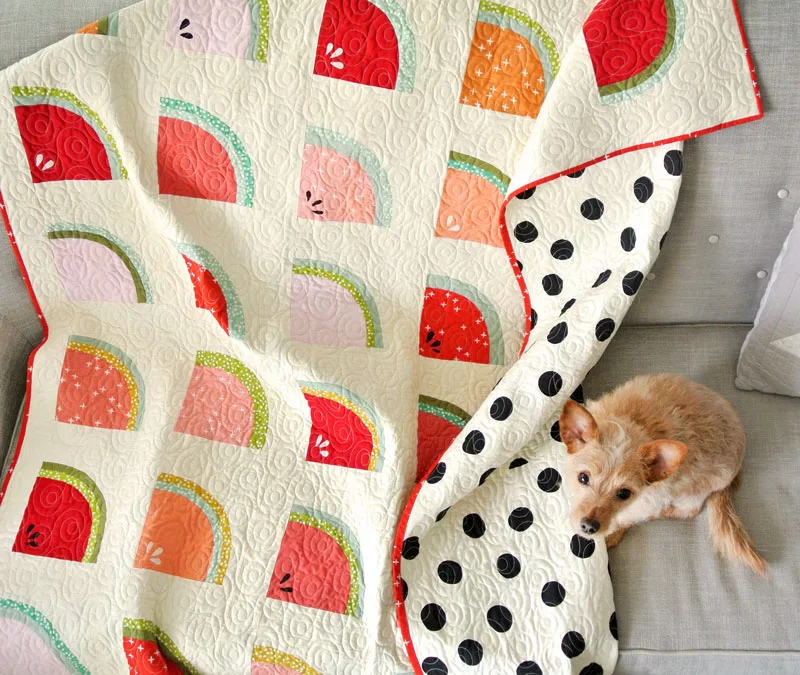 Mod Melons quilt pattern