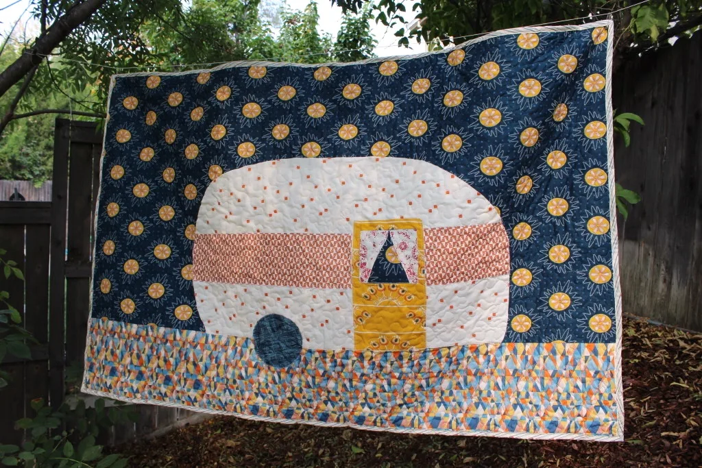 Retro Camper Quilt Tutorial